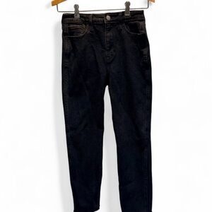 Hollister Ultra High-Rise Skinny Jeans Stretch Black Denim W24 R11 I23.5